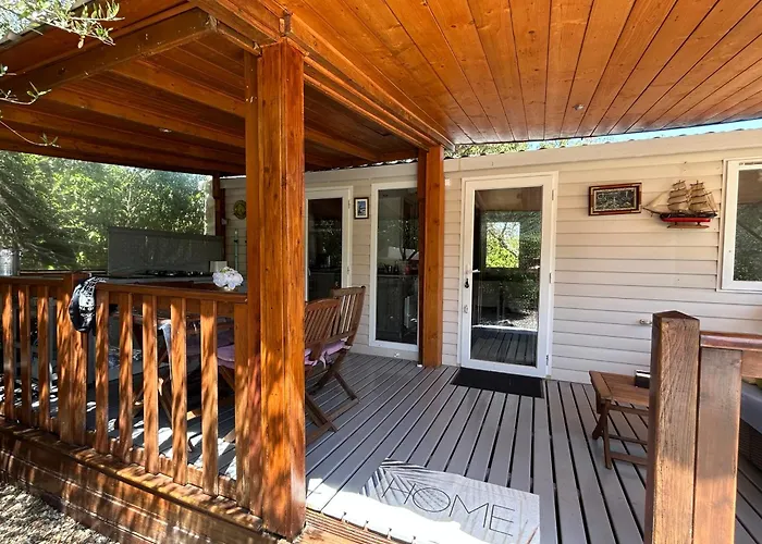 Chalet Mobil-home U Forconu *